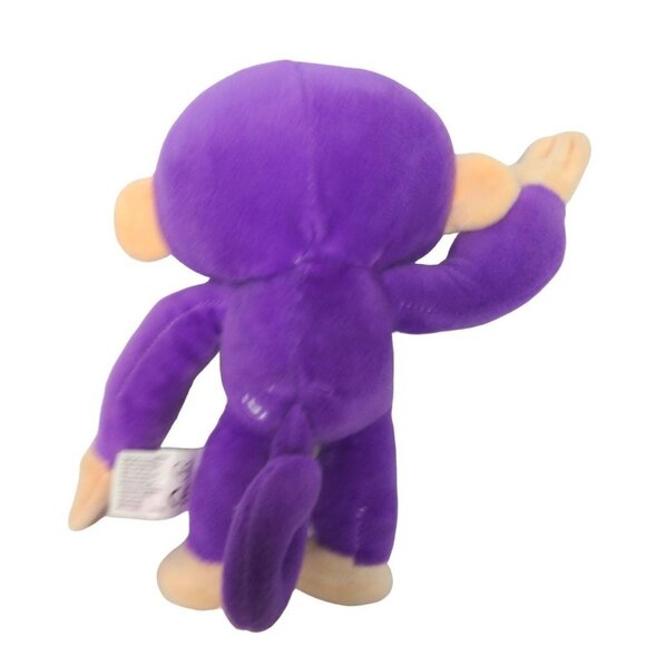 Fingerlings Purple Monkey Poseable Plush Stuffed Animal 2017 8.5" - Picture 2 of 3